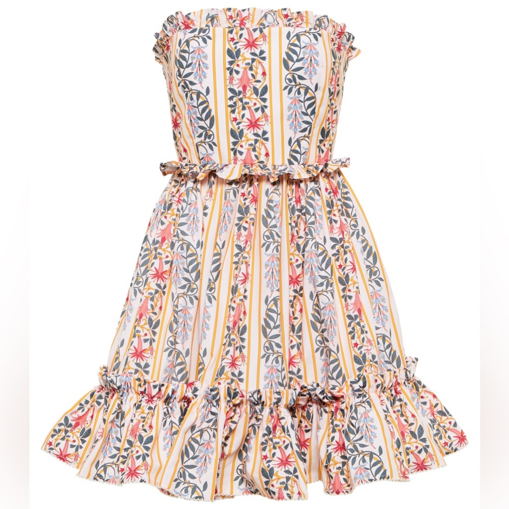 Agua by Agua Bendita Strapless A-line dress
